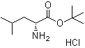 structure of CAS# 13081-32-8, D-Leucine tert-butyl ester hydrochloride