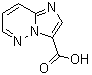 structure of CAS# 1308384-58-8, Imidazo[1,2-b]pyridazine-3-carboxylic acid