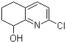 structure of CAS# 130861-73-3, 2-氯-8-羟基-5,6,7,8-四氢喹啉