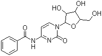 structure of CAS# 13089-48-0, N-Benzoylcytidine