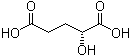 structure of CAS# 13095-47-1, (R)-2-羟基戊二酸