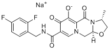 CAS # 1309560-63-1, Sodium Cabotegravir Isomer, Sodium (3R,11aS)-8-((2,4-difluorobenzyl)carbamoyl)-3-methyl-5,7-dioxo-2,3,5,7,11,11a-hexahydrooxazolo[3,2-a]pyrido[1,2-d]pyrazin-6-olate