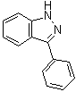 structure of CAS# 13097-01-3, 3-Phenyl-1H-indazole