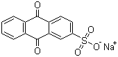 structure of CAS# 131-08-8, 蒽醌-2-磺酸钠
