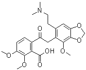 CAS 登录号：131-28-2, 罂粟碱