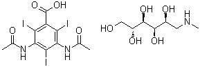 structure of CAS# 131-49-7, 泛影酸葡甲胺