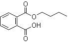 structure of CAS# 131-70-4, 1,2-Benzenedicarboxylic acid monobutyl ester