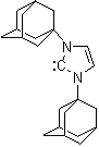 structure of CAS# 131042-77-8, 1,3-Diadamantylimidazol-2-ylidene