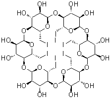 structure of CAS# 131105-41-4, 六-(6-脱氧-6-碘)-alpha-环糊精