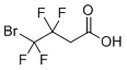 structure of CAS# 131118-43-9, 4-Bromo-4,4,3,3-tetrafluorobutanoic acid