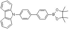 structure of CAS# 1311408-02-2, 4-(Carbazol-9-yl)biphenyl-4'-boronic acid pinacol ester