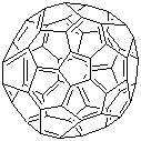 structure of CAS# 131159-39-2, Fullerene C60