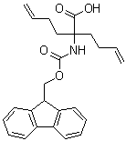 CAS 登录号：1311992-98-9, 2-(3-丁烯-1-基)-2-[[(9H-芴-9-基甲氧基)羰基]氨基]-5-己烯酸