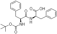 CAS 登录号：13122-90-2, Boc-L-苯丙氨酰-苯丙氨酸, 叔丁氧羰基-L-苯丙氨酰-苯丙氨酸
