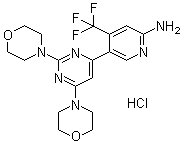 CAS 登录号：1312445-63-8, Buparlisib hydrochloride