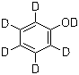structure of CAS# 13127-88-3, 六氘苯酚
