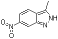 structure of CAS# 1313372-75-6, 3-甲基-6-硝基-2H-吲唑