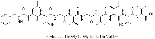 CAS # 1313507-85-5, L-Phenylalanyl-L-leucyl-L-threonylglycyl-L-isoleucylglycyl-L-isoleucyl-L-isoleucyl-L-threonyl-L-valine