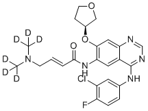 structure of CAS# 1313874-96-2, 阿法替尼-d6