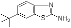 structure of CAS# 131395-10-3, 2-氨基-6-叔丁基苯并噻唑