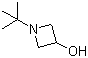 structure of CAS# 13156-04-2, N-叔丁基-3-羟基氮杂环丁烷