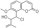 CAS # 131652-35-2, Chloculol, 8-(1-Chloro-2-hydroxy-3-methyl-3-butenyl)-7-methoxy-2H-1-benzopyran-2-one