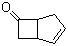 structure of CAS# 13173-09-6, (+/-)-cis-Bicyclo[3.2.0]hept-2-en-6-one