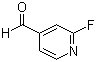 structure of CAS# 131747-69-8, 2-氟吡啶-4-甲醛