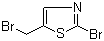 structure of CAS# 131748-91-9, 2-溴-5-溴甲基噻唑