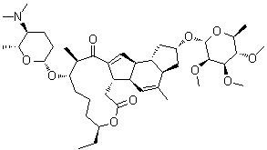 structure of CAS# 131929-63-0, 多杀菌素 D