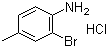 CAS # 13194-71-3, 2-Bromo-4-methylaniline hydrochloride