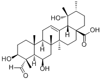 CAS 登录号：131984-82-2, 3,6,19-三羟基-23-氧代-12-乌苏烯-28-酸