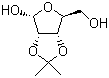 structure of CAS# 13199-25-2, 2,3-O-异亚丙基-D-呋喃核糖