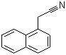 structure of CAS# 132-75-2, 1-Naphthyl acetonitrile
