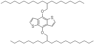 structure of CAS# 1320201-19-1, 4,8-Bis[(2-octyldodecyl)oxy]benzo[1,2-b:4,5-b']dithiophene