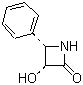 structure of CAS# 132127-34-5, (3R,4S)-3-Hydroxy-4-phenyl-2-azetidinone