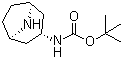 CAS # 132234-68-5, exo-3-Boc-aminotropane, N-(3-exo)-8-Azabicyclo[3.2.1]oct-3-ylcarbamic acid tert-butyl ester