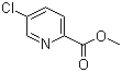 structure of CAS# 132308-19-1, 5-氯吡啶-2-羧酸甲酯