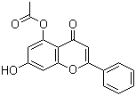CAS # 132351-58-7, 5-Acetoxy-7-hydroxyflavone
