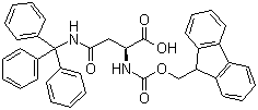 structure of CAS# 132388-59-1, Fmoc-N-三苯甲基-L-天冬酰胺
