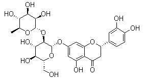 structure of CAS# 13241-32-2, 析圣草枸橼苷