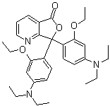 structure of CAS# 132467-74-4, 3,3-Bis(4-diethylamino-2-ethoxyphenyl)-4-azaphthalide