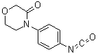 structure of CAS# 1325210-64-7, 4-(3-氧代吗啉基)苯基异氰酸酯