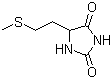 structure of CAS# 13253-44-6, 5-(2-Methylthioethyl)hydantoin