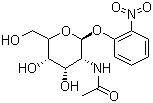 structure of CAS# 13264-92-1, 2-硝基苯基-2-乙酰氨基-2-脱氧-beta-D-吡喃葡萄糖苷