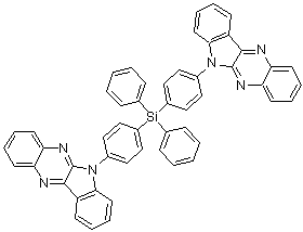 CAS # 1326631-45-1, 6,6'-[(Diphenylsilylene)di-4,1-phenylene]bis-6H-indolo[2,3-b]quinoxaline