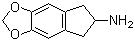 CAS # 132741-81-2, 5,6-Methylenedioxy-2-aminoindan, 6,7-Dihydro-5H-indeno[5,6-d]-1,3-dioxol-6-amine
