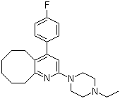 structure of CAS# 132810-10-7, Blonanserin
