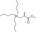 CAS 登录号：132841-83-9, 2-[(三丁基锡烷基)甲基]-2-丙烯酸甲酯