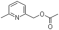 structure of CAS# 13287-64-4, (6-Methylpyridin-2-yl)methyl acetate